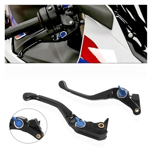 Motorcycle Clutch Brake Lever Handle Motorcycle CNC Aluminum Folding Adjust Brake Clutch Levers for B&M&W S1000RR M1000RR S1000R 1000XR 2020 2021 2022 2023 - color: Brake S1000R XR