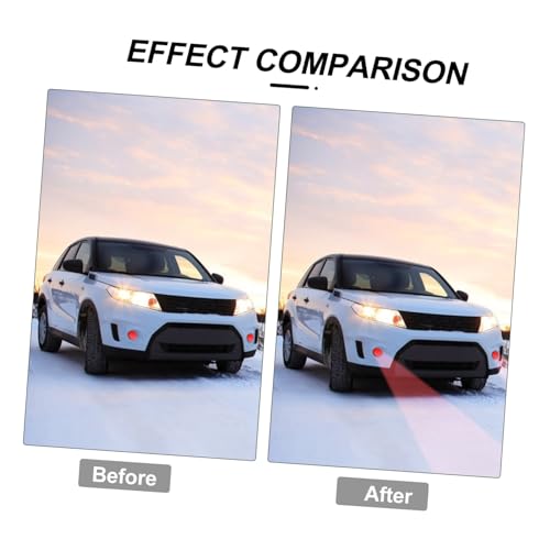 2Pcs LED Motorcycle Tail Light Reflector Brake Stop Signal Light Durable Reflectors for Motorbikes Atvs and Electric Vehicles Safety Reminder Warning Function
