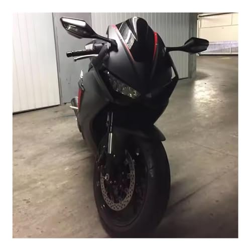 Windshield Wind Deflector for CBR1000RR CBR 1000RR 2017 2018 2019 2020 2021 CBR 1000 RR Windshield Double Bubble Windscreen Screen Wind Deflectors - color: T-ransparent