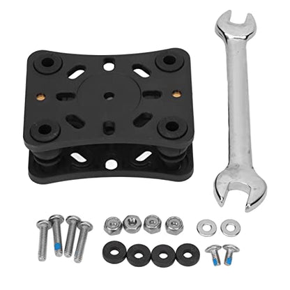 Motorcycle Mobile Phone Holder Buffer, Wireless Phone Bracket Shock Absorber with Silicone Columns for Bike Motorbike, Anti Vibration Mount Compatible with Smartphones