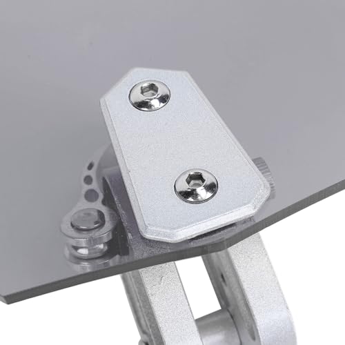 Motorcycle Windshield, Adjustable Windshield Extender, Acrylic Heightened Clip On Wind Deflector Windscreen Extension for Motorbike (Smoky Gray) - size: Smoky Gray