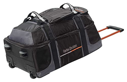 Harley-Davidson 28" On Tour Wheeling Large Duffel Bag - Midnight (28") - size: 28"