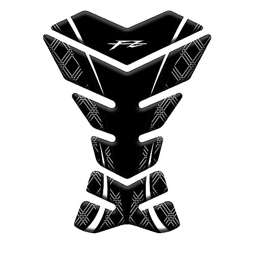 Gas Tank Protector For Y&AMAHA FZ8 FZ1 FZ6R FZ6 FZ16 FZ1000 3D Motorcycle Accessories Fuel Tank Pad Protection Sticker Fuel Tank Decal(43) - color: 43