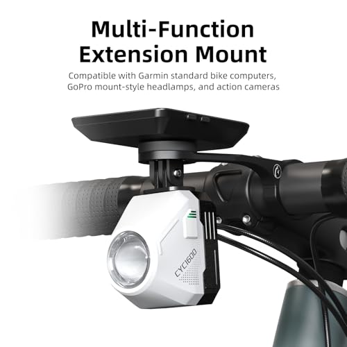 Out Front Mount Compatible with Garmin Edge GPS Bike Computer, XOSS G/G+, iGPSPORT Cycling Handlebar 1.25’’-1.5’’/ 31.8-35mm (S5) - style: S5