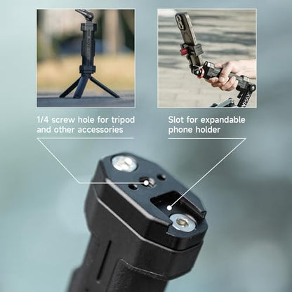 MOVMAX Blade Arm Handheld Kit for DJI Pocket 3, Insta 360, and GoPro Hero 12 Action Cameras, Handheld Stabilizer/N2 Arm Technology/Universal Locking Screw - style: Handheld Kit