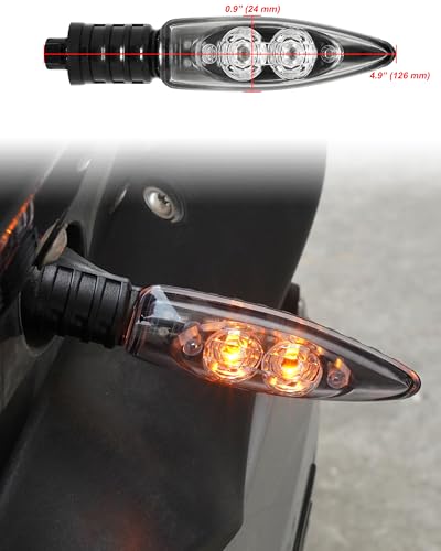 LED Turn Signal Indicator Light for BMW R1200GS LC 2013-later, Amber Turn Signal for BMW F800GS F700GS F800R K1300R Accessories