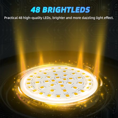 Motorcycle LED Turn Signals With 3 1/4" Clearf Lens Covers 2 Pack, 1156 Signal Contact Amber Turning Light Lamp Universal Fit Harley Softail Road King Street Glide Ultra Classic Accessories - color: 3 1/4" round Clear lenses with 1156 LED