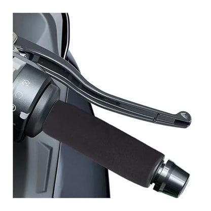 Motorcycle Hand Grips Motorcycle Handlebar Cover Slip-on Foam Anti-Slip Moto Handle Levers Grips Anti Vibration Comfort Grip Sleeve 4/1PCS - color: 2pcs