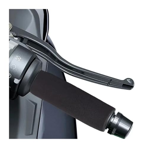 Motorcycle Hand Grips Motorcycle Handlebar Cover Slip-on Foam Anti-Slip Moto Handle Levers Grips Anti Vibration Comfort Grip Sleeve 4/1PCS - color: 4pcs