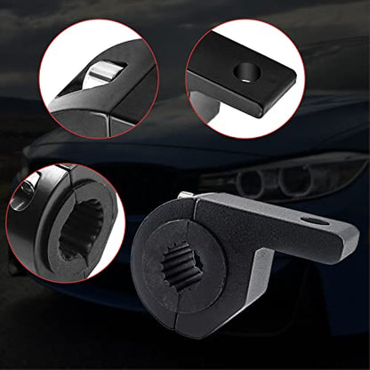 Motorcycle Mounting Bracket, LED Pods Auxiliary Driving Fog Lights Mounting Brackets Kit, LED Light Bar Horizontal Bar Clamp Mounting Kit,2Pcs (17mm-25mm) - size: 17mm-25mm