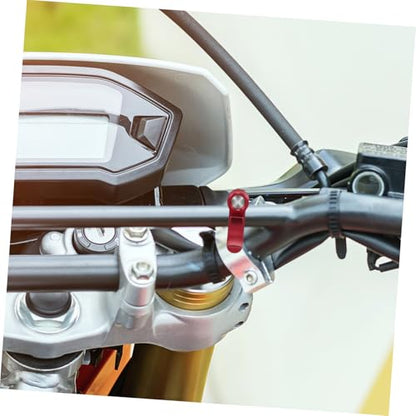 Garneck Universal Motorcycle Hook Aluminum Handlebar Double Hanger for Luggage Bags and Tools Compatible Scooters and Bicycles for Riding Gear Storage