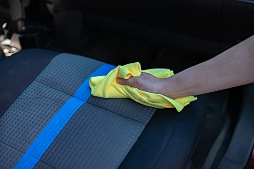 The Rag Company - Edgeless 300 - Microfiber Detailing Towels, Perfect for Removing Polishes, Sealants, and Glaze; Great for Interior Cleaning and Dirty Jobs; 300GSM, 16in x 16in, Ice Grey (10-Pack) - color: Ice Grey