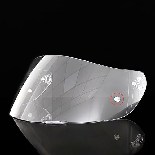 Universal 2 Pairs 4MM Helmet Visor Pins, Anti Fog Insert Pins Compatible with AGV, SHOEI, GXT, ARAI,BELL, SEDICI, HJC,ETC Helmet Visors(PIN 1) - color: Pin 1