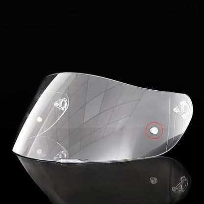 Universal 2 Pairs 4MM Helmet Visor Pins, Anti Fog Insert Pins Compatible with AGV, SHOEI, GXT, ARAI,BELL, SEDICI, HJC,ETC Helmet Visors(PIN 1) - color: Pin 1