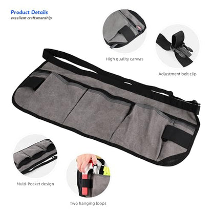 EHDIS Window Tint Kit with Vinyl Tool Pouch,Felt Squeegee,Razor Blade Scraper,Small Rubber Scraper Vinyl Wrap Installation kit for Car Wrapping,Window Film,Graphics,Decal Installation