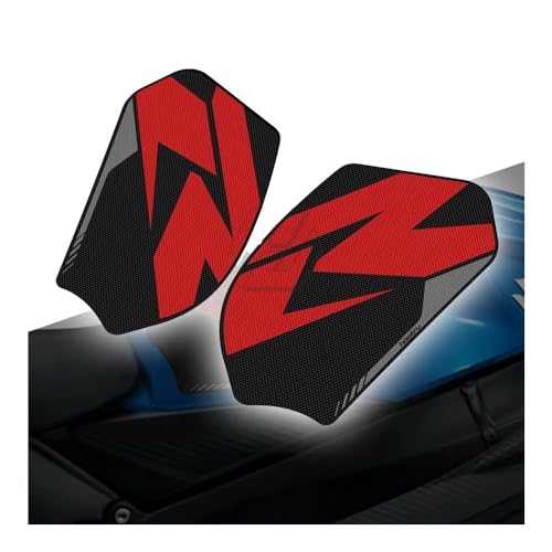 Fuel Tank Sticker for Suzuki GSXR600 GSXR750 GSX-R 600 750 2011-2016 Motorcycle Side Tank Pad Protection Knee Grip Anti-Slip - color: Black
