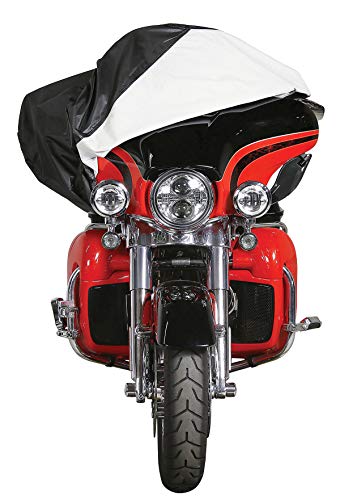Defender Extreme Motorcycle Half Cover; Waterproof; UltraMax Fabric (DEX-RT1H) - size: Touring Motorcycle Half Cover