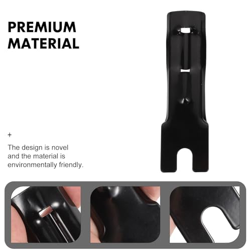 Happyyami L Shaped Flag Pole Brackets for Bikes Safety Flag Holder Bike Accessories Compact Durable Mounting Rack for Outdoor Riding