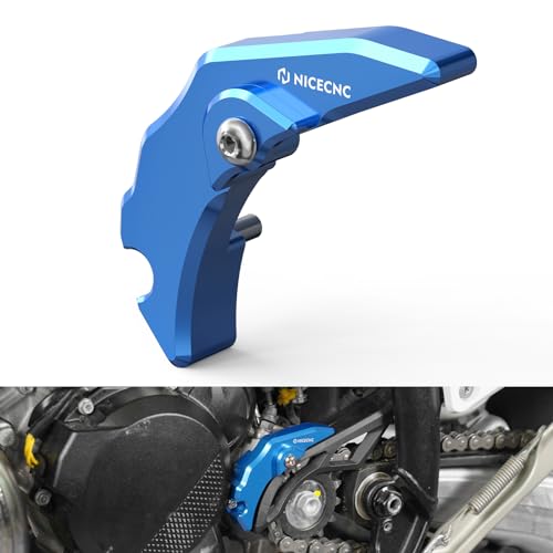 NICECNC Clutch Slave Cylinder Cover Protector Guard Compatible with KTM 250 300 XC SX 2023-2024 250 300 EXC XCW 2024,Compatible with Husqvarna 300 TX 2023-2024 250 300 TE 2024, Blue Easy to Install - color: blue