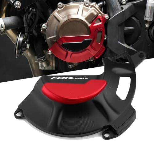 Motorcycle Engine Guard Protection Compatible with CBR650R 2024 2025 Engine Cover Crash Frame Slider Falling Protector 2025 CBR650R Accessories -BKRD - color: blackred, size: Type-A