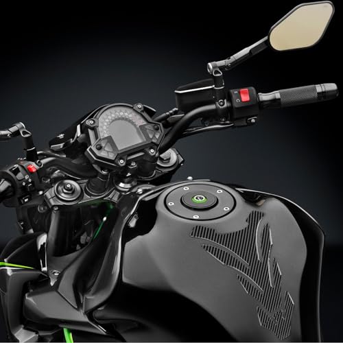Universal 3D Motorcycle Tank Pad Gas Tank Protector For Ninja650 Ninja500 Z650 ZX6R ZX10R S1000RR CBR600RR R7 R9 R6 R3 R1 CBR1000RR GSX8R GSXR600 GSXR750 GSXR1000R MT-07 MT-09 Z900 and Other Models - size: B-Gas Tank Protectors
