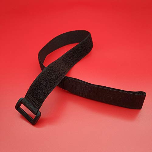 [16 Pack] Cable Straps 24 inch, Reusable Fastening Cable Ties Set, Adjustable Multipurpose Hook and Loop Securing Cinch Straps for Cord Management (1 inch Wide) by Tangser … - size: 1'' x 24 ''- 16pcs