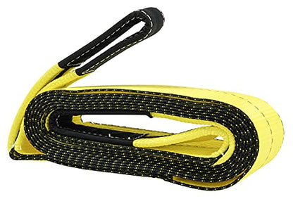 Mytee Products 2" X 20' Heavy Duty Recovery Tow Strap 16000 LB Break Strength Towing - size: 1 - Pack