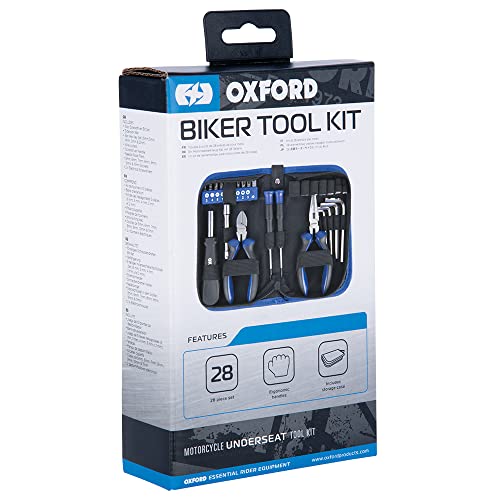 Oxford - Motorcycle Tool Kit - Essentials, 28 Piece Standard
