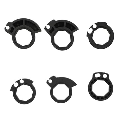 Motorcycle Lock-on Grips 7/8”Handlebar Handle Universal for CRF250F CRF250L CRF250R CRF450R CRF150R TRX400EX CRF300 L Rally CRF230F CR250 Dirt Pit Bike ATV Red - color: red