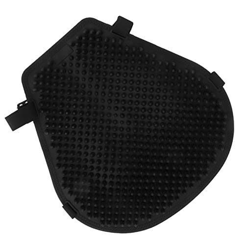 Motorcycle Gel Seat Cushion Shock Absorption Cooling Universal Black Seat Cover