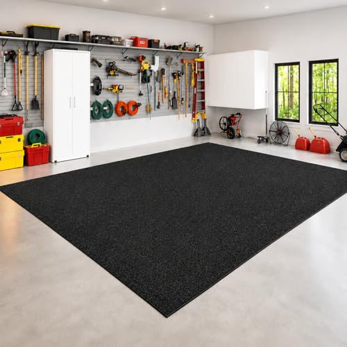 Extra Large Garage Floor Mat 8.8×22 FT – Heavy Duty Non‑Slip Waterproof Parking & Driveway Floor Mat, Reusable Garage Carpet Protection Rug for Garages, Driveways & Parking Lots