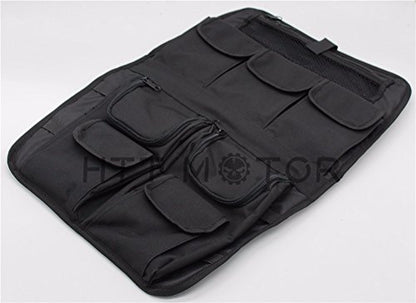 LA03- Tour Pack Lid Organizer Black Compatible with Harley Davidson All - size: Tour Pak Bag