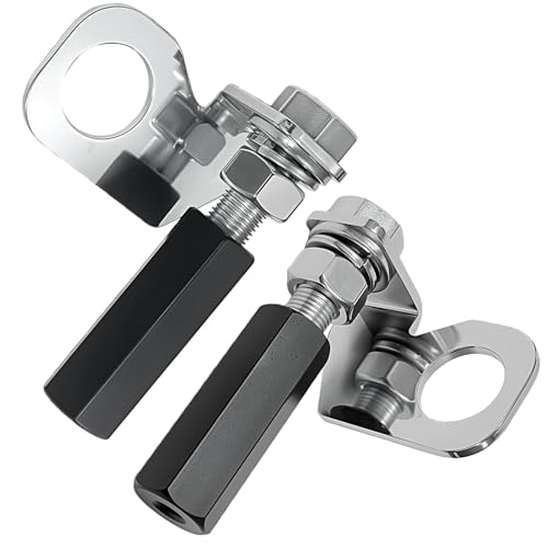 Dirt Bike Flag Mount & 22.5mm Rear Axle Mounting Holder-2 Pack | Black, Includes Quick Release Flag Pole Holder 1/4" Whip Pole, Bracket,Universal for Motocross, UTV, ATV, Motorcycle, Boat - color: Black
