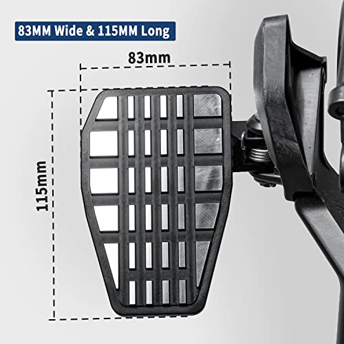 Motorcycle CMX1100 CM1100 Wide Foot Pegs Pedal 21-24, Aluminium Foot Rest Footrest Footpeg Extension Enlarge Step Board Extender for H.onda Rebel CMX 1100 CM 1100 2021 2022 2023 2024