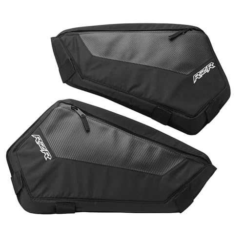Polaris Off Road Lower Door Storage Bag for Specific RZR Models, Mounts Inside Lower Door Panel, Organizes Trail Essentials, Gloves, Tools, Water-Resistant, Genuine OEM - Part 2880613