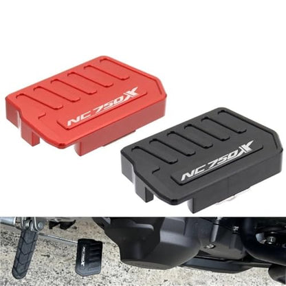 Motorcycle Rear Foot Brake Lever Pedal Enlarge Extension Peg Pad Extender for H&ONDA NC750S NC750X NC 750 S/X 2014-2023(Black) - color: Black