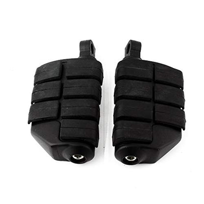 Motorcycle Foot Pegs,Highway Pegs Footrest,Footboard,Fit for Harley Cruisers Street Glide Softail Sportster Dyna (Matte Black) - color: Style 4#-Matte Black