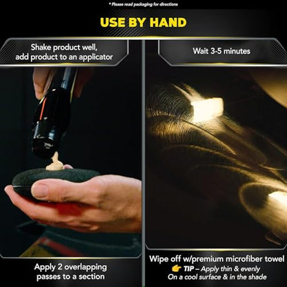 Meguiar's G210516EU Ultimate Liquid Wax 473ml, Incredible Gloss & Slickness That Lasts - style: Liquid Wax (new formula)