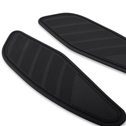 Motorcycle Tank Protector, Non-Slip Gas Tank Pad Sticker Set, Black Rubber Protection for Yamaha XSR700 2018-2025, Vehicle Specific Fit
