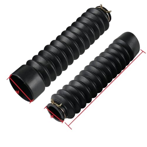 Front Fork Boot Protection for Motorcycle Compatible with XR100R 1985 2003 CRF 100F 2004 2013 CRF 125F 2014 2016