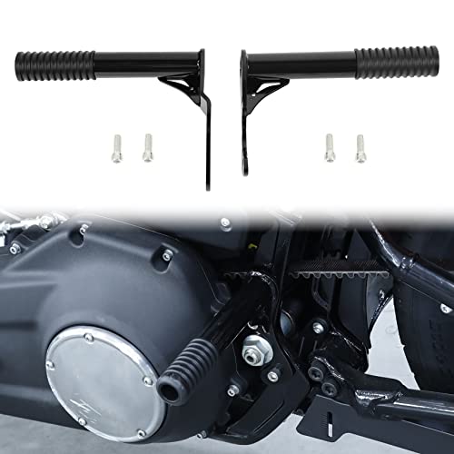 TCT-MOTORPARTS Crash Bar Protector Fit for Harley 2018-2025 Heritage Classic Low Rider Street Bob Softail FLHC FXLR FXBB - color: Front Crash Bar Protector (18-24)