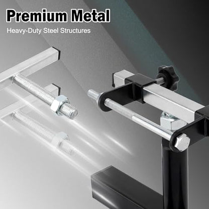 Heavy Duty Motorcycle Engine Stand, Adjustable Motorcycle Motor Stand for Car/Engine Repair, 1000 lb Capacity, Durable Steel Construction, Easy Assembly & 360° Rotation