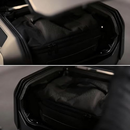 Motorcycle Tail Bag Liner Bag Fits for BMW R1300GS 2023 2024 2025 Luggage Inner Bag Expandable Top Case Pannier Saddlebag R1300GS Tail Box Inner Pocket Travel Luggage Storage Liner Bag(Black)