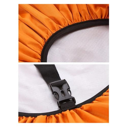 Backpack Rain Cover Reflective Rain Cover Backpack Waterproof Bag Dust Raincover Outdoor Camping Hiking Climbing Journey Sunscreen - color: B-Red, size: 30 - 40L