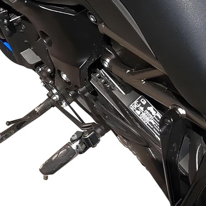 Xitomer Footpeg Lowering Mounts Compatible with GSX-S1000GT / GT+ 2022-2025 Rider Peg Lowering Brackets Motorcycle Foot peg and Control Lowering Kit (For Rider) - style: For Rider