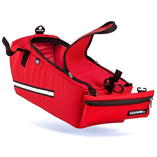 Chase Harper USA - Ruckus 5000 Under The Seat Bag - Compatible with All Ruckus Model Years With Stock Frame - Water and Tear-Resistant, Industrial Grade Ballistic Nylon – Red - color: Red, size: Stock Frame Fit, style: Bag Only