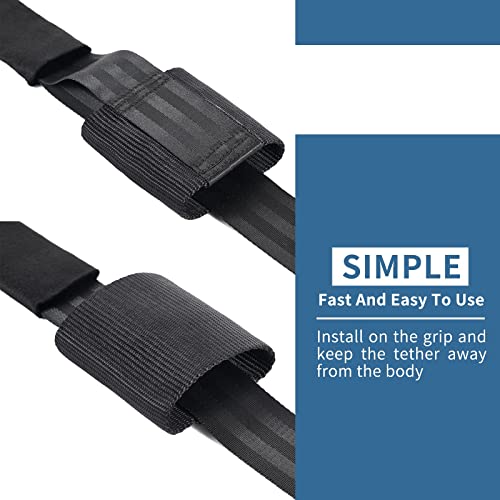 Motorcycle Rear Wheel Tie Down Strap and Bar Harness Handlebar, Universal Soft Loop Strap Wheel Transport Balance Tire Straps for Trailer Scotter and Motorcycle (Handlebar Strap) - style: Handlebar strap