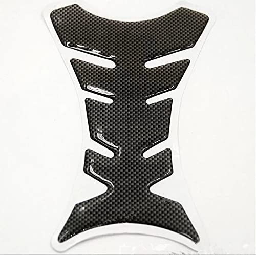 Carbon Fiber Look Powersports Gas Tank Protectors for Motorcycle - Gas Oil Fuel Tank Sticker Protector Decals Stickers Tank Pad Protector Motorcycle Stickers