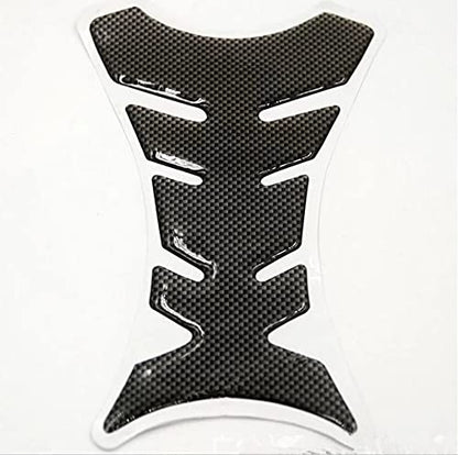 Carbon Fiber Look Powersports Gas Tank Protectors for Motorcycle - Gas Oil Fuel Tank Sticker Protector Decals Stickers Tank Pad Protector Motorcycle Stickers