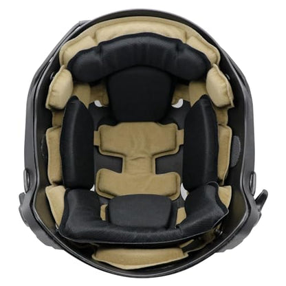 Tactical Helmet Pads - Universal Replacement Internal Memory Foam Pad Inserts for ACH, MICH, EXF Helmets - color: Khaki-3
